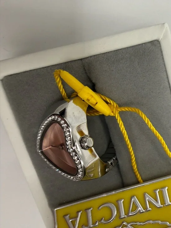 Invicta Mini Angel Women's Ring Watch - 18.5mm, Steel (49571) - Picture 4 of 6